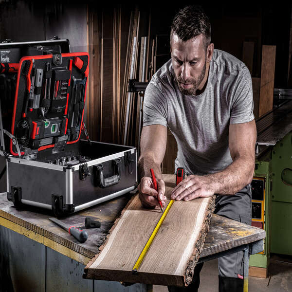 kwb Werkzeugkoffer 175-teilig mit Trolleyfunktion